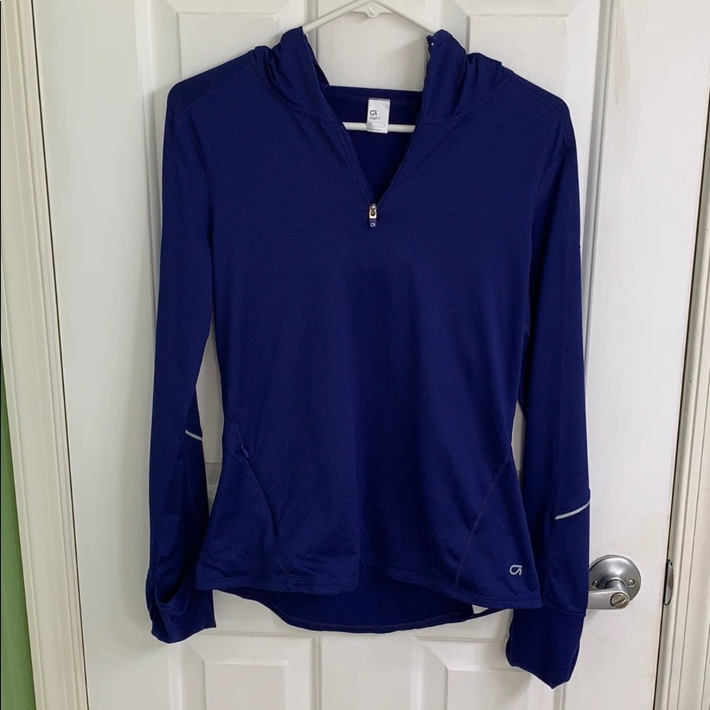 Dark blue/purple half zip from Gap size small